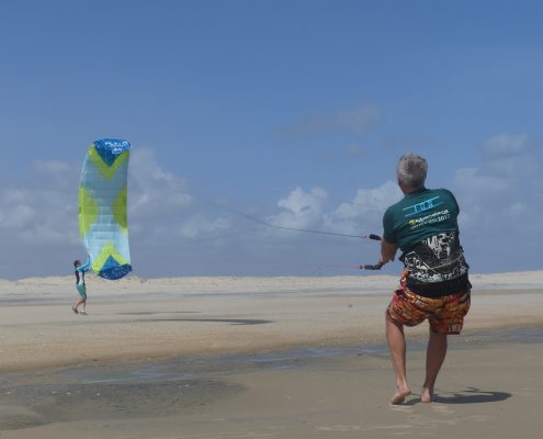 kitesurfen, brasilien, kitesafari