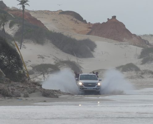 kitesurfen, brasilien, kitesafari