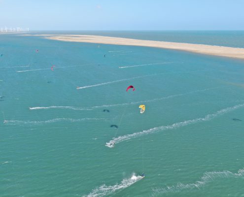 kiteriders, kitesafari, kitesurfen, brasilien