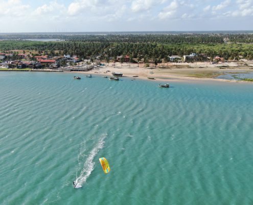 kiteriders, kitesafari, kitesurfen, brasilien