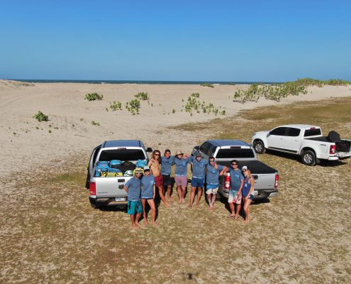 kiteriders, kitesafari, kitesurfen, brasilien