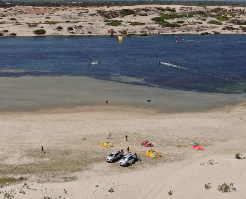 kiteriders, kitesafari, kitesurfen, brasilien